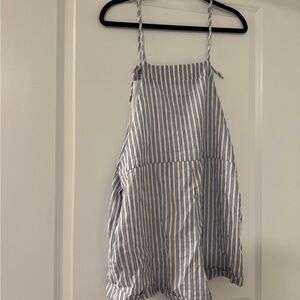 Striped overalls from CUPSHE